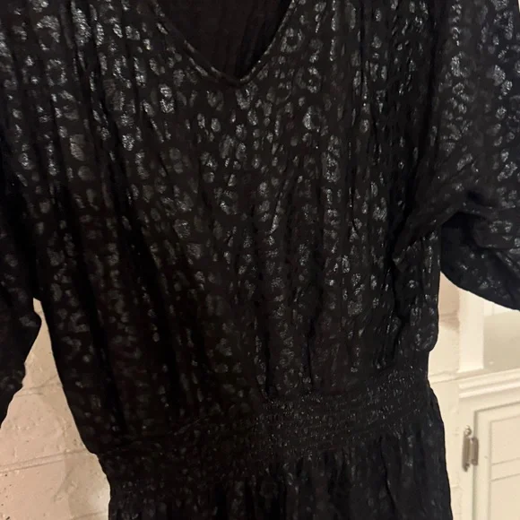 White House Black Market Black Midi Dress - Picture 5 of 6